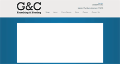 Desktop Screenshot of gandcplumbing.com